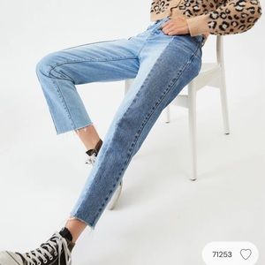 pacsun two toned jeans